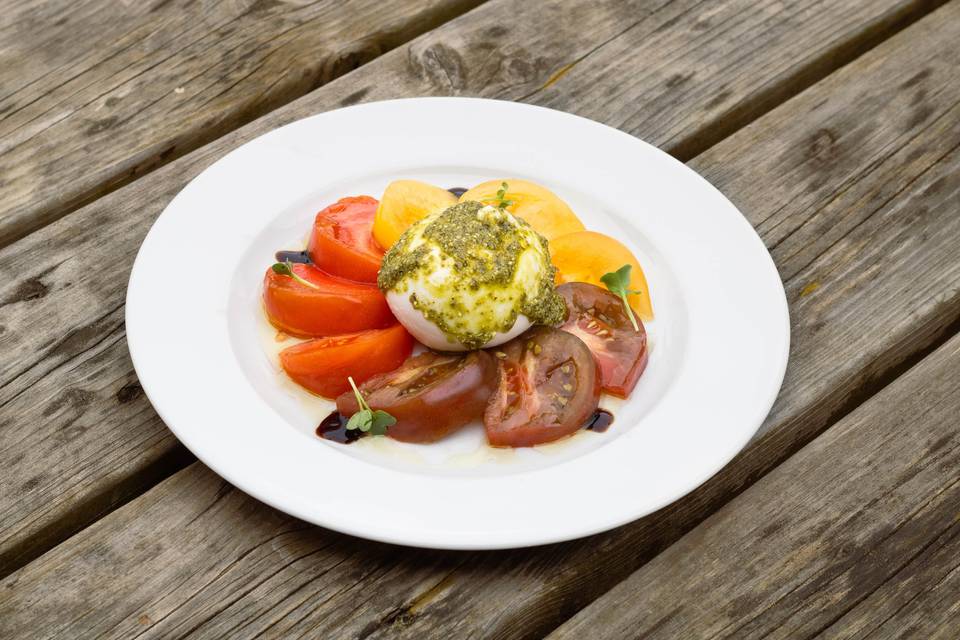 Trio de tomates burrata