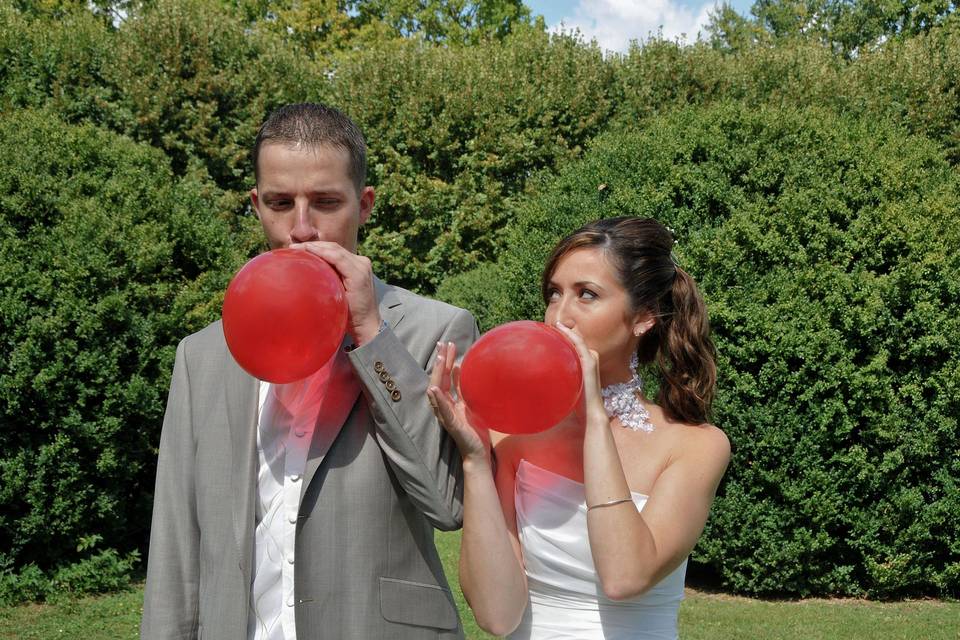 Couple ballon