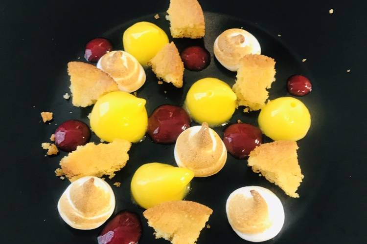 Tarte citron déstructuré
