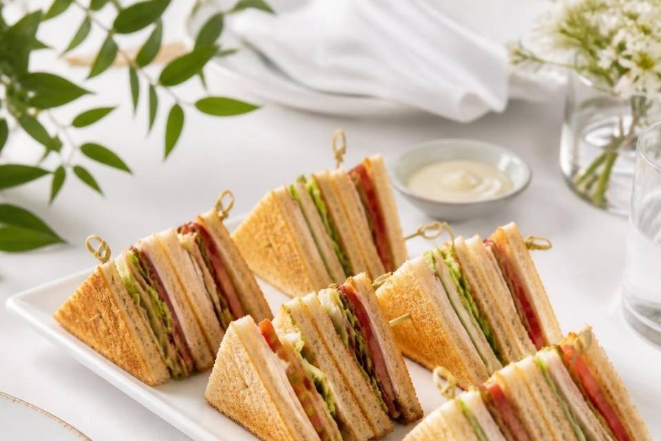 Mini club sandwichs