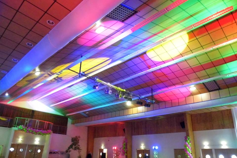 Eclairage salle LED