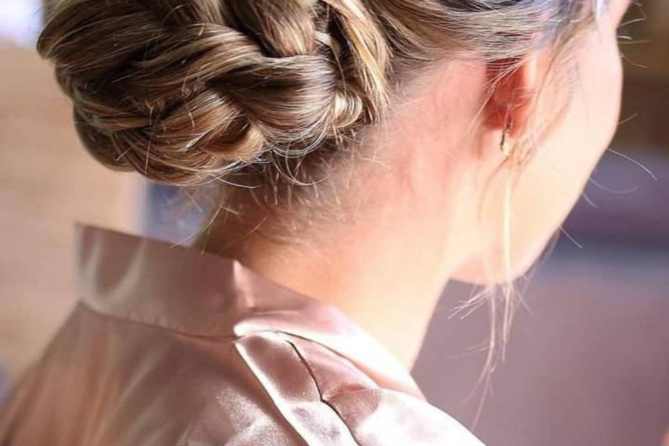 Chignon tresse