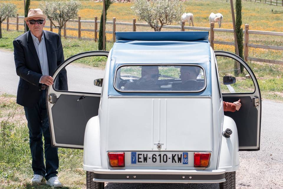 Voiture mariage chauffeur