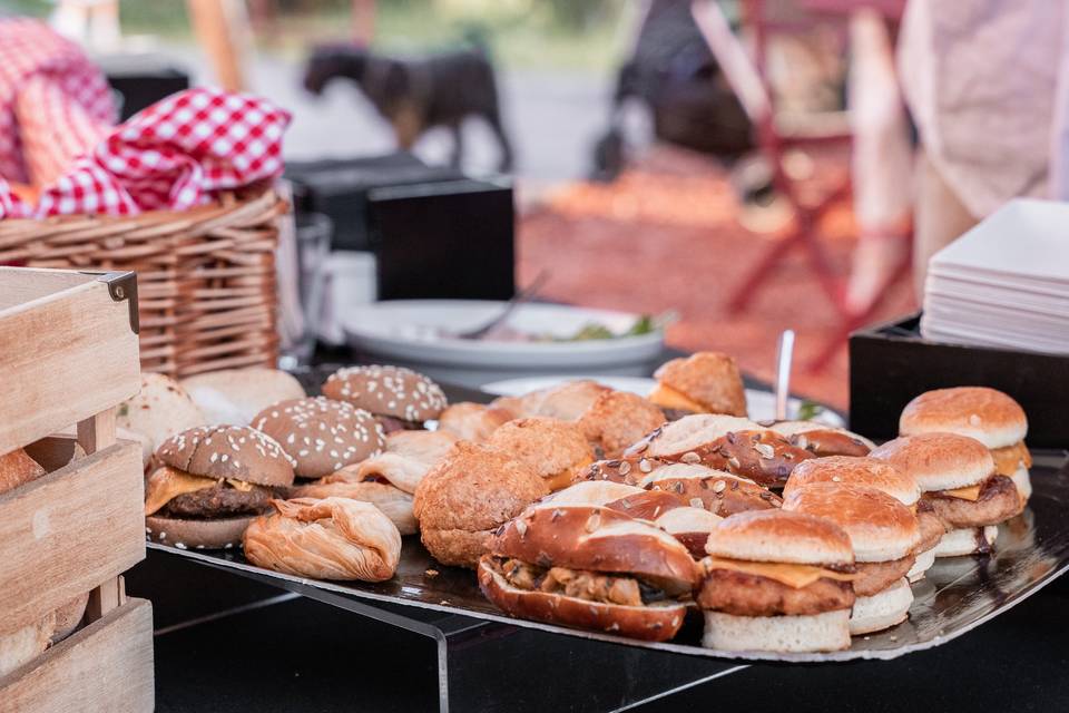 Buffet vin d'honneur mariage