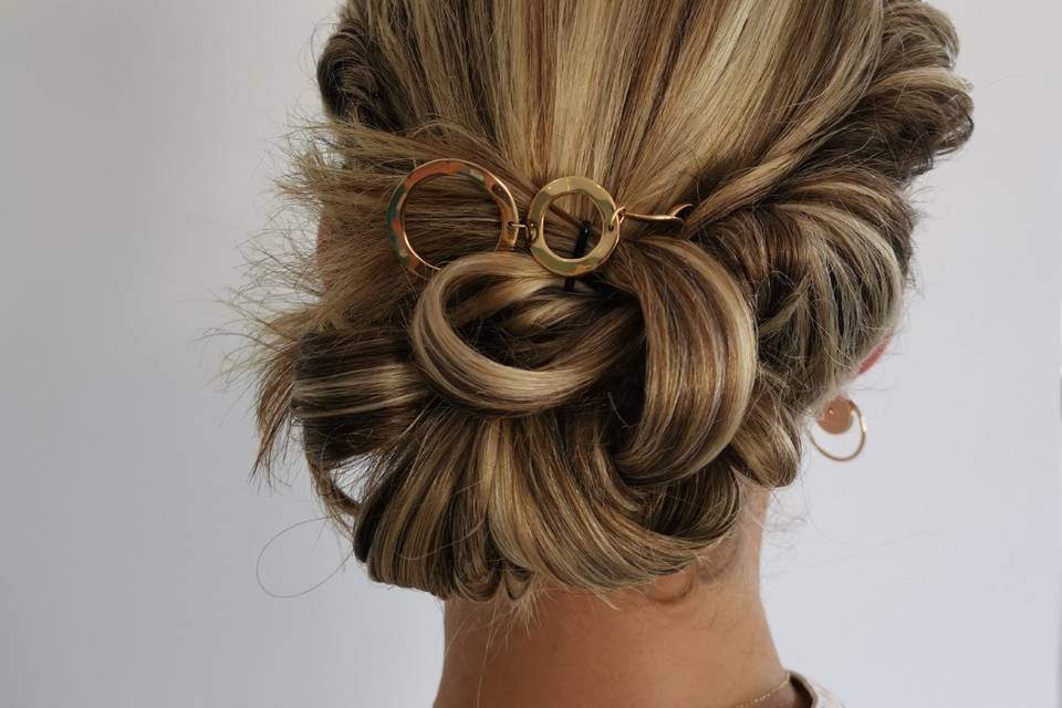 Chignon romantique