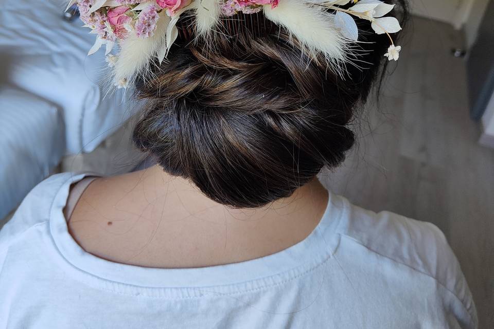 Chignon torsadé