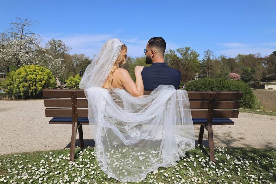 Shooting photo au parc floral