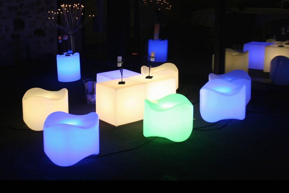 Mobiliers lumineux