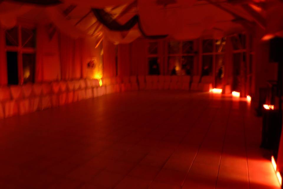 Éclairages salle de danse