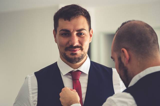 Préparatifs du marié