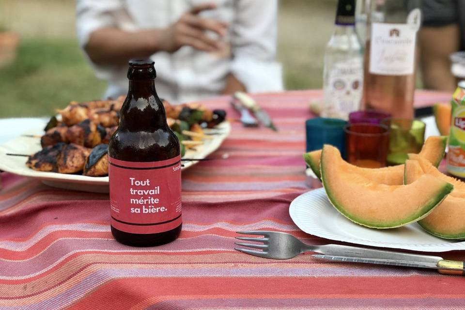 Bière de noel, coffret cadeau personnalisé - DrawYourBeer