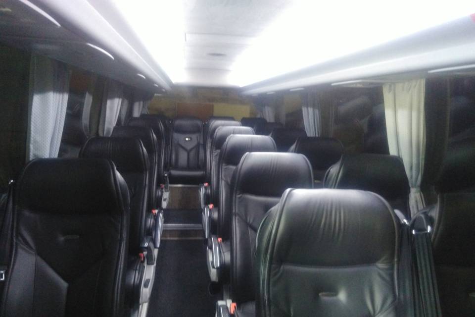 Intérieur Mercedes Sprinter gris foncé