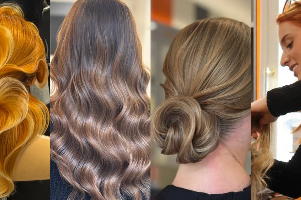 Une mariée une coiffure unique