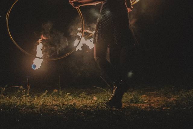 Spectacle de feu Pin UP hulala