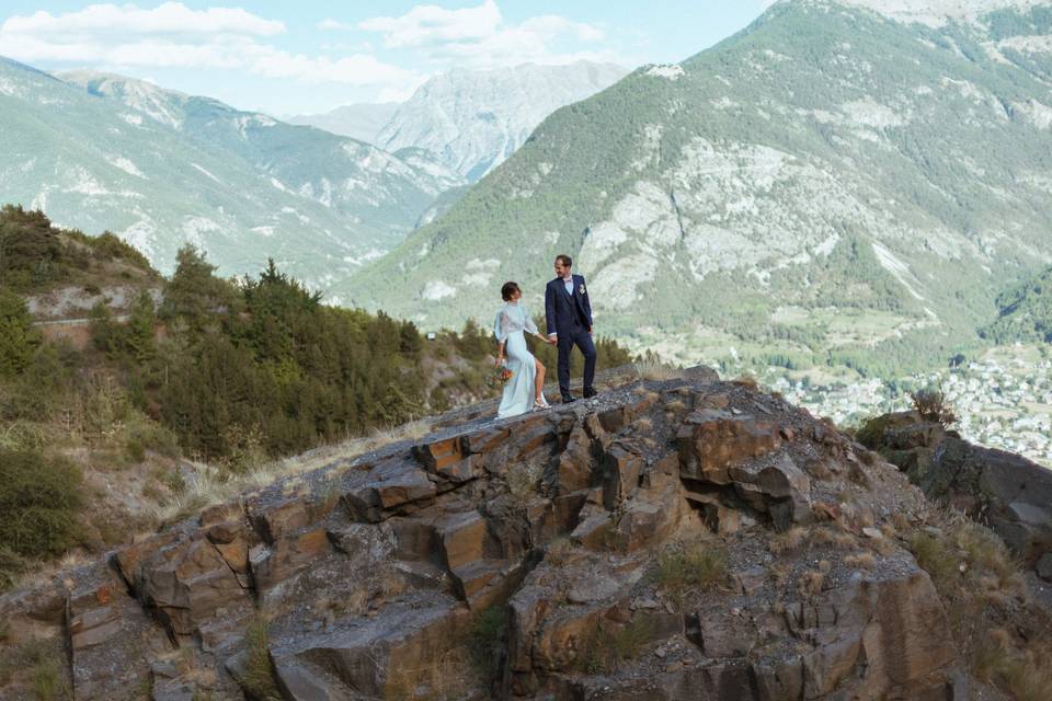 Mariages dans les Alpes