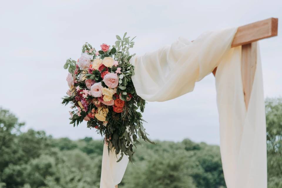 Arche de fleurs