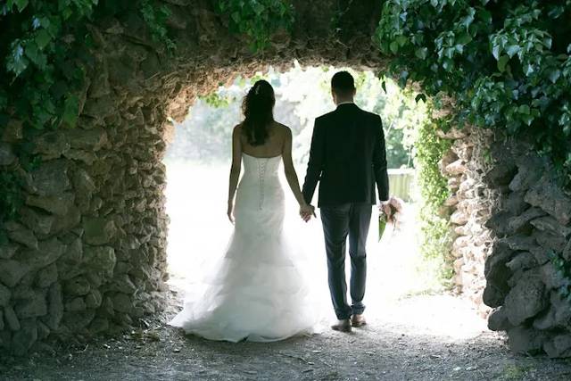 Arrivée des mariés
