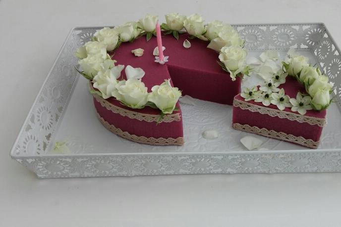 Gâteau fleurs