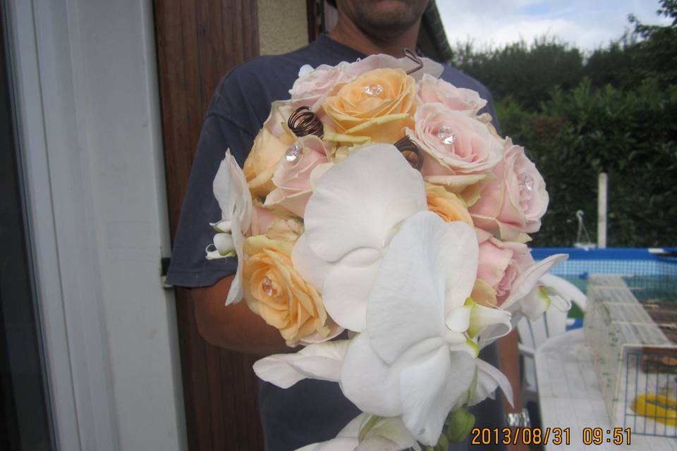 BOUQUET DE  MARIEE A  PARTIR