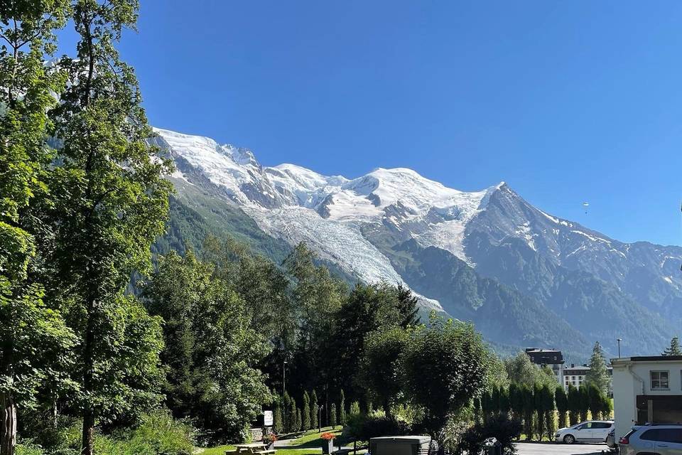 Vue depuis le jardin