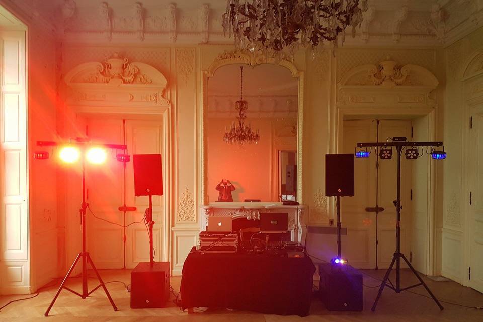 Set DJ Mariage château