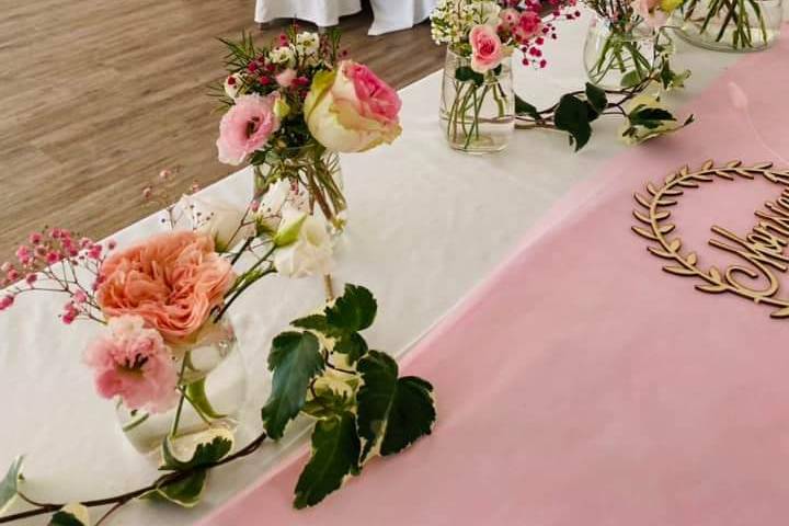 Mariage rose