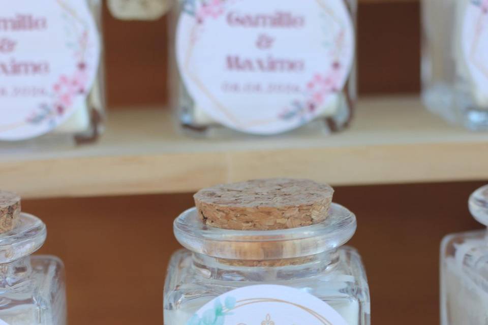 Bougie personnalisée