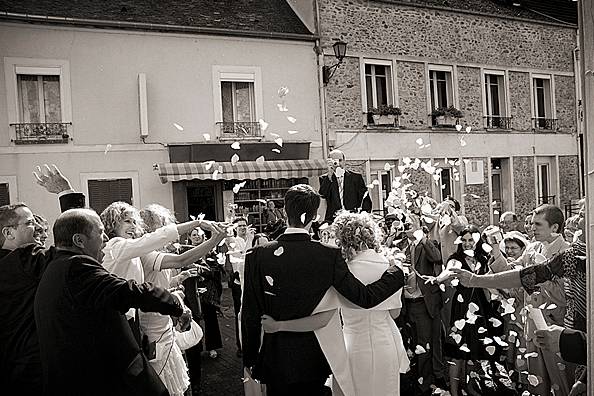 Sortie de l'église