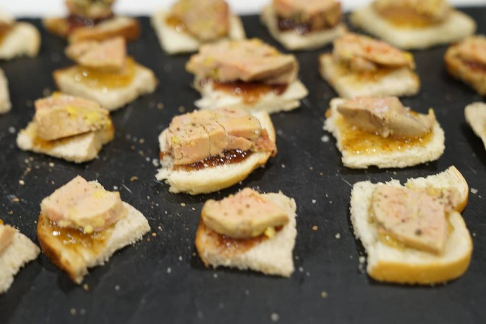 Bouchées foies gras