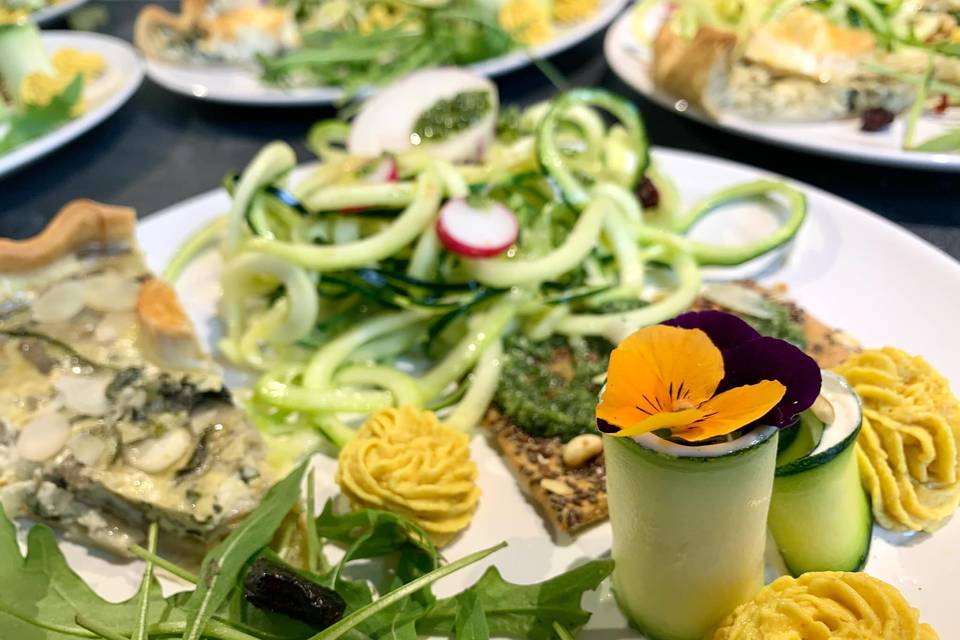 Assiette du printemps