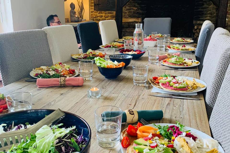 A table