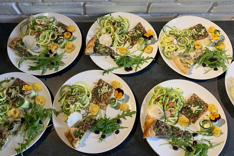 Assiette du printemps