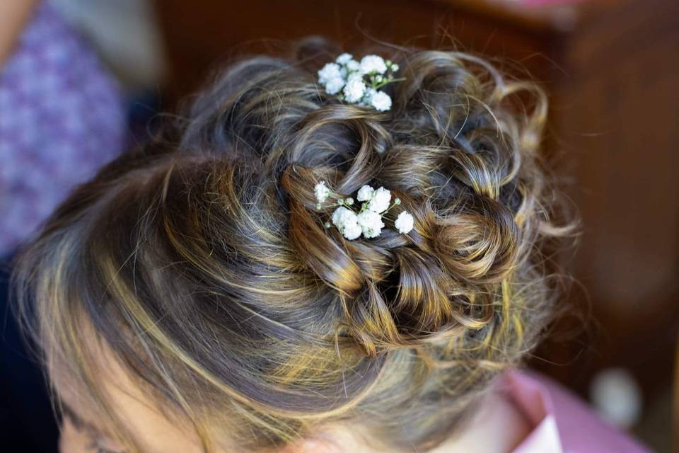 Chignon mariée