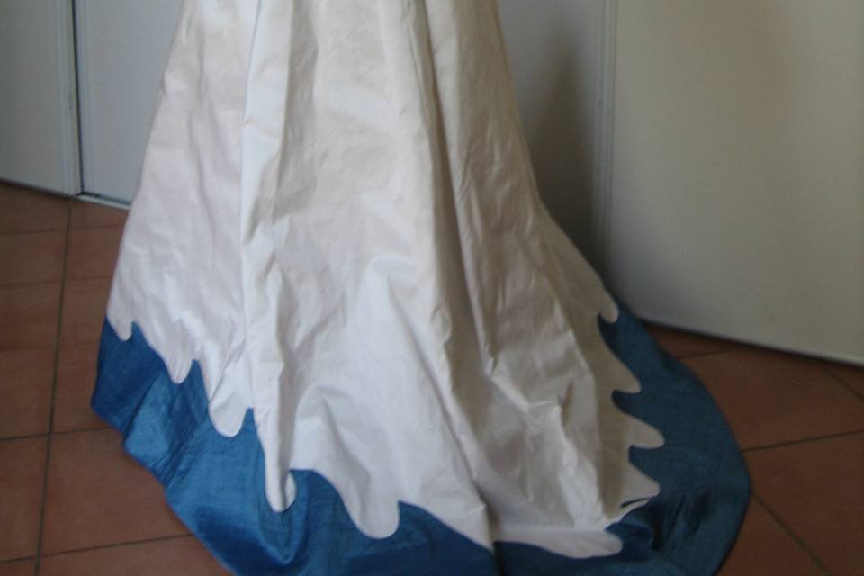 Robe de mariée mer