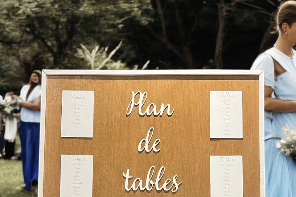 Plan de table