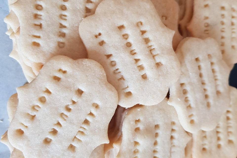 Biscuits sablés personnalisés