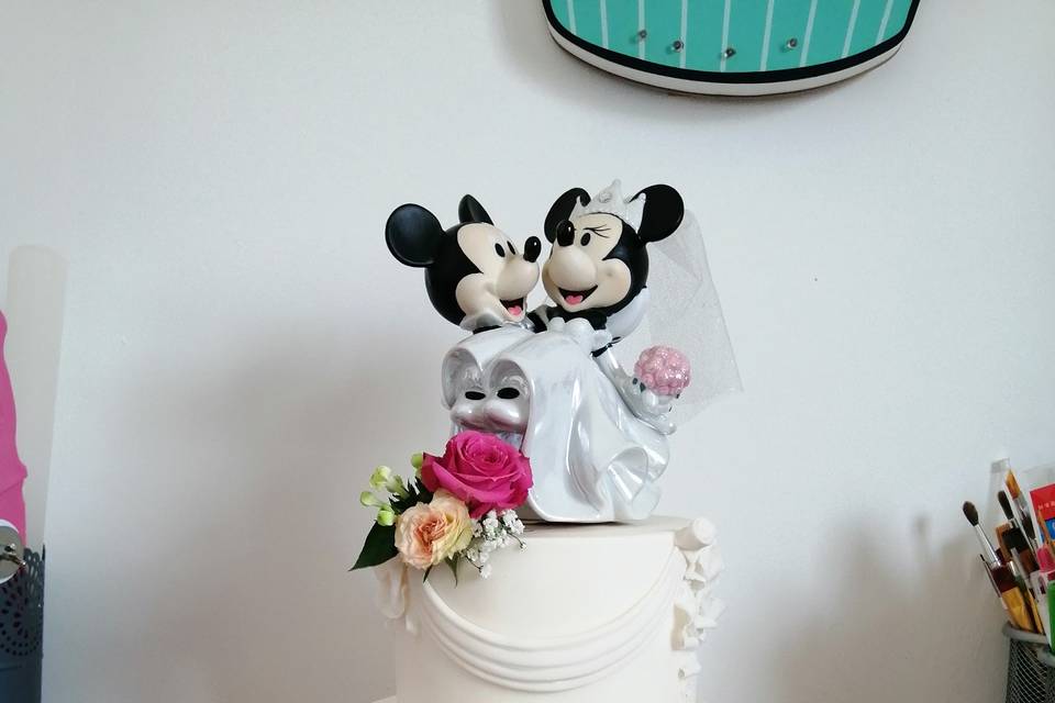 Wedding cake  à thème Mickey