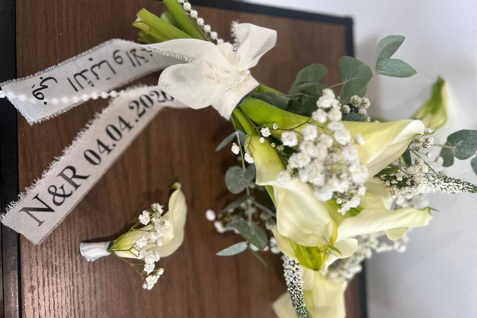 Bouquet personnalisé + bouto
