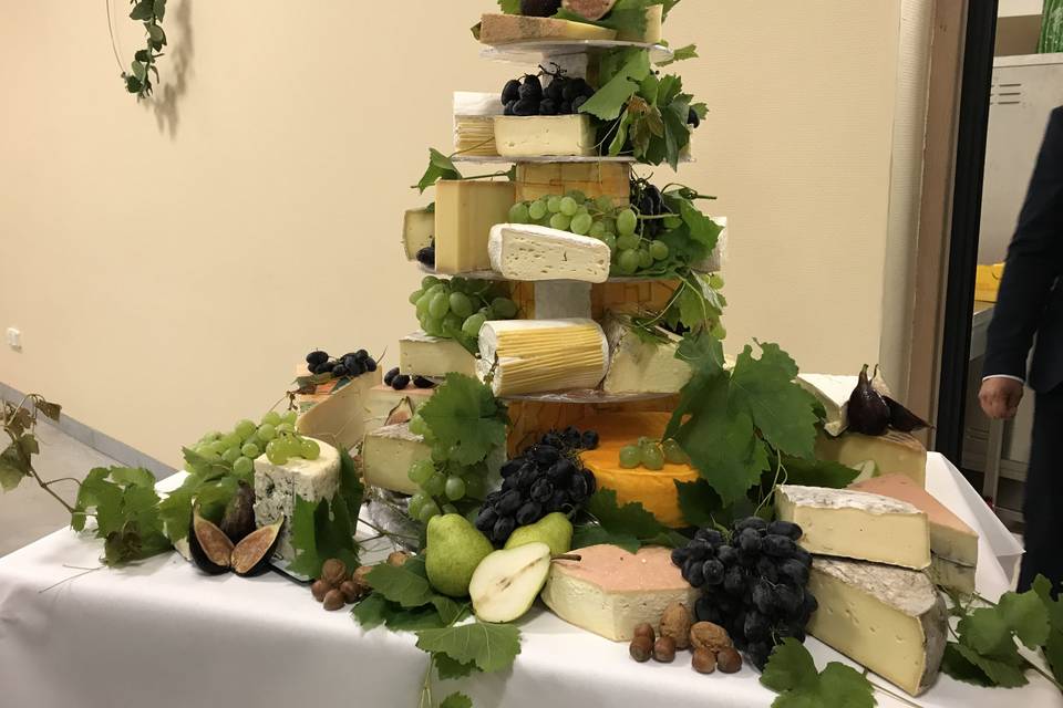 Pièce montée fromages