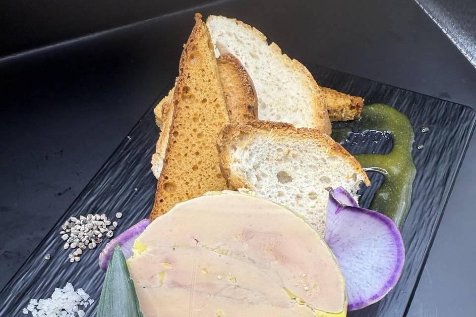 Assiette de foie gras