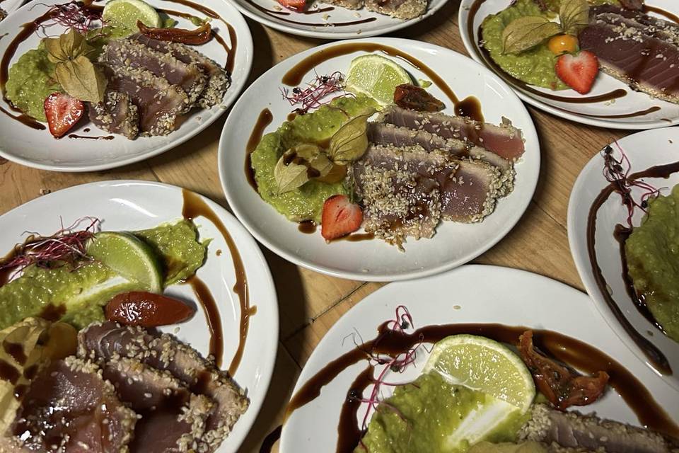 Tataki de thon