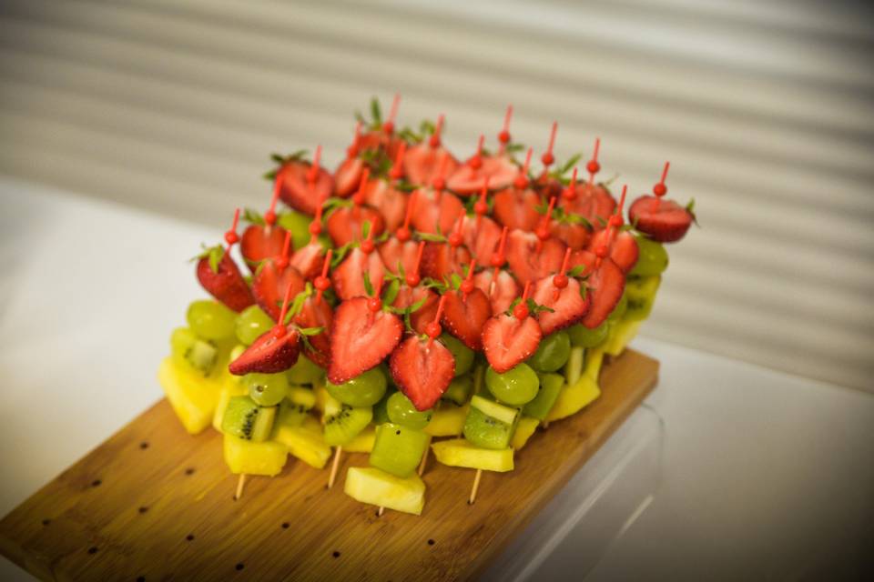 Brochette de fruits