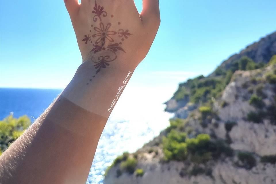 Tatouage Henné