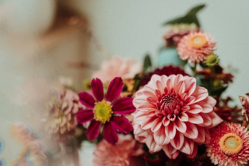 Bouquet artistique mariage