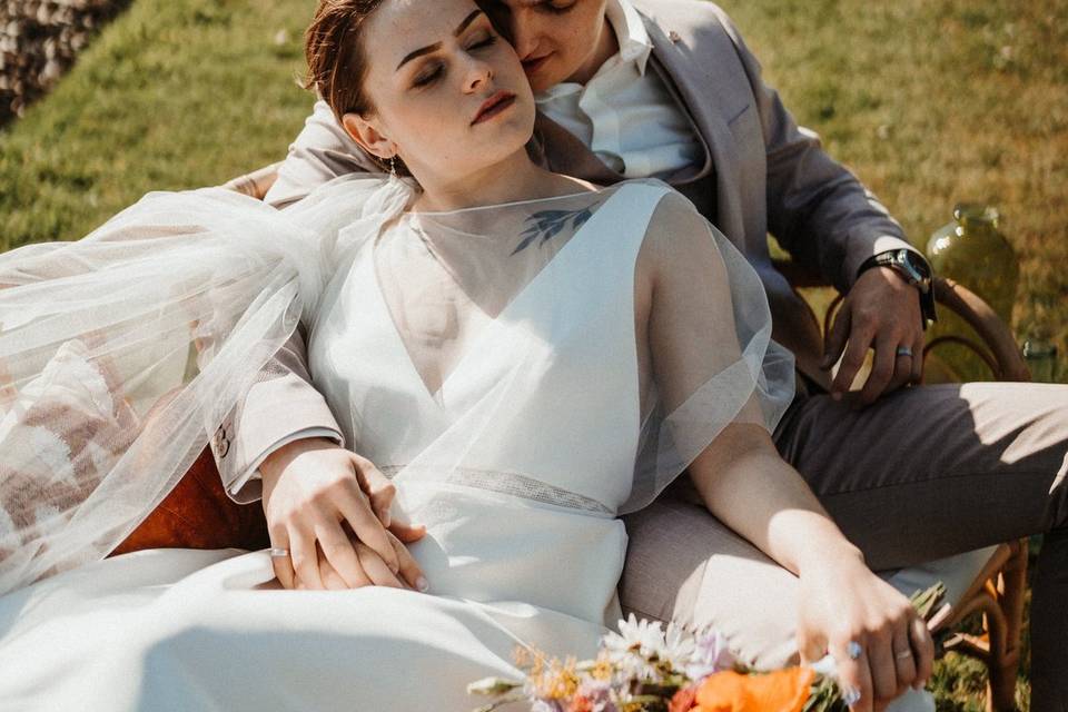 Pose couple mariage
