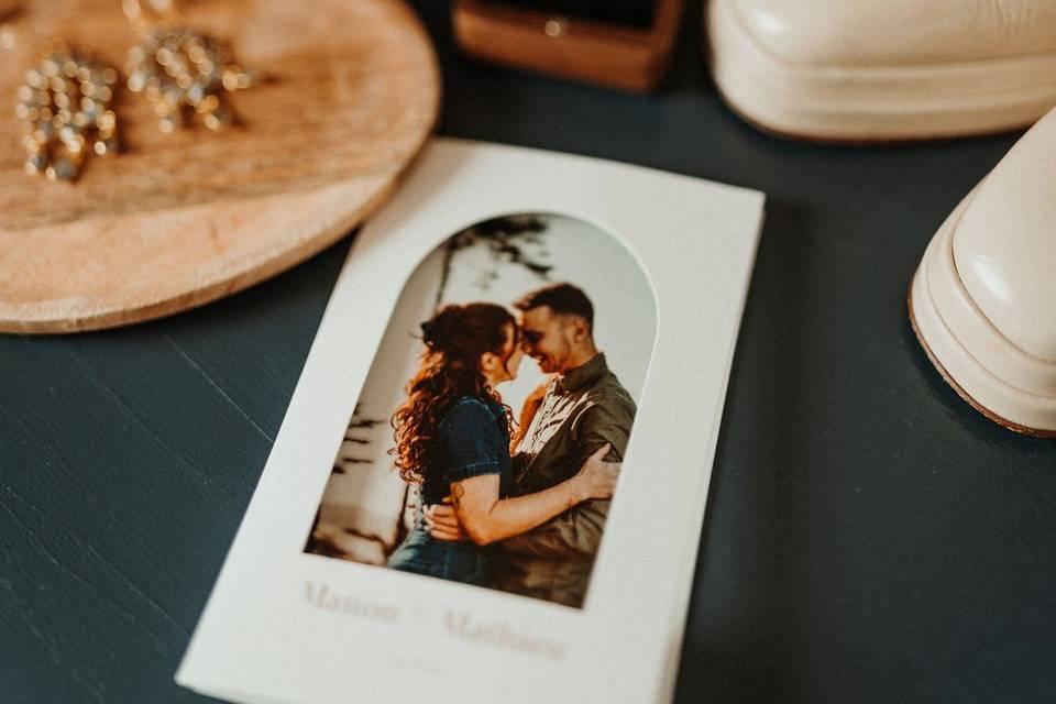 Flatlay mariage