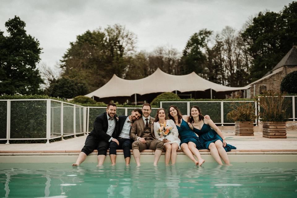 Photo de témoins mariage