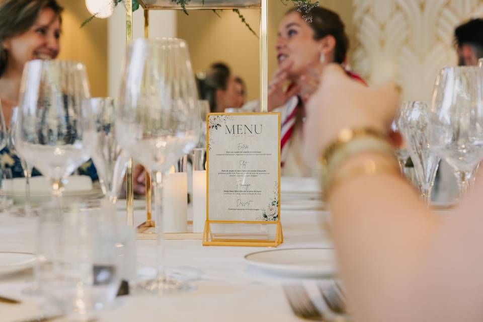 Dîner assis