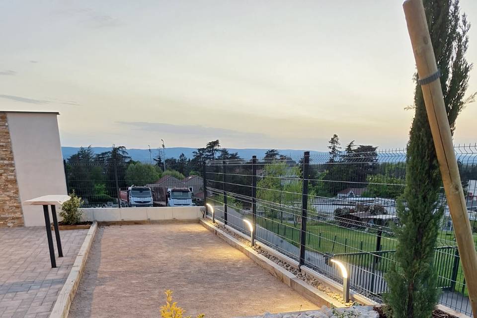 Terrain de pétanque
