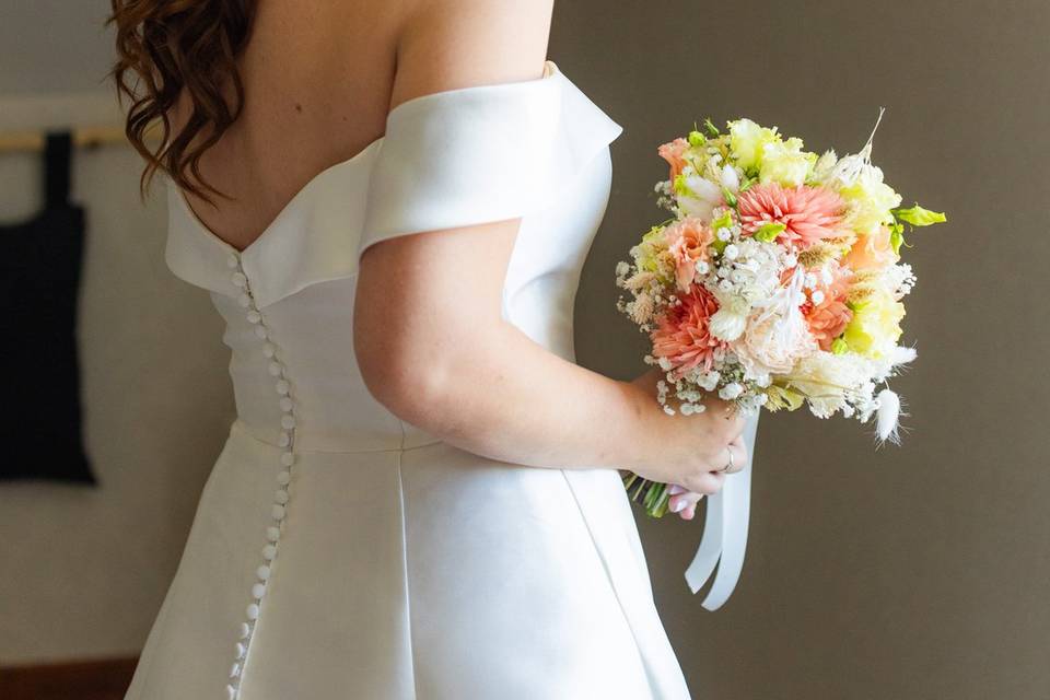 Préparatifs de la mariée